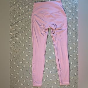 Lululemon 28” Align size 6 Pink Peony high rise leggings